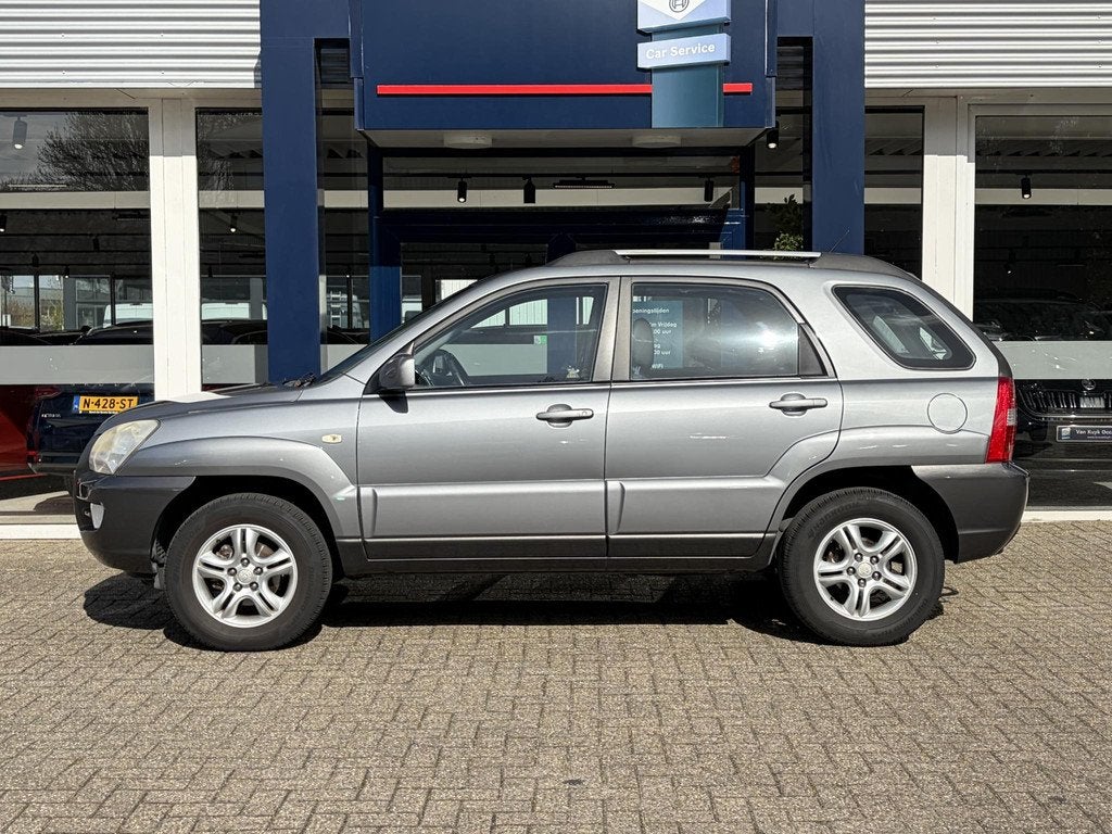 Kia Sportage 2.0 CVVT Executive / NL-Auto / Cruise-Control /, 1442 kg, Stof, Gebruikt, Metallic lak