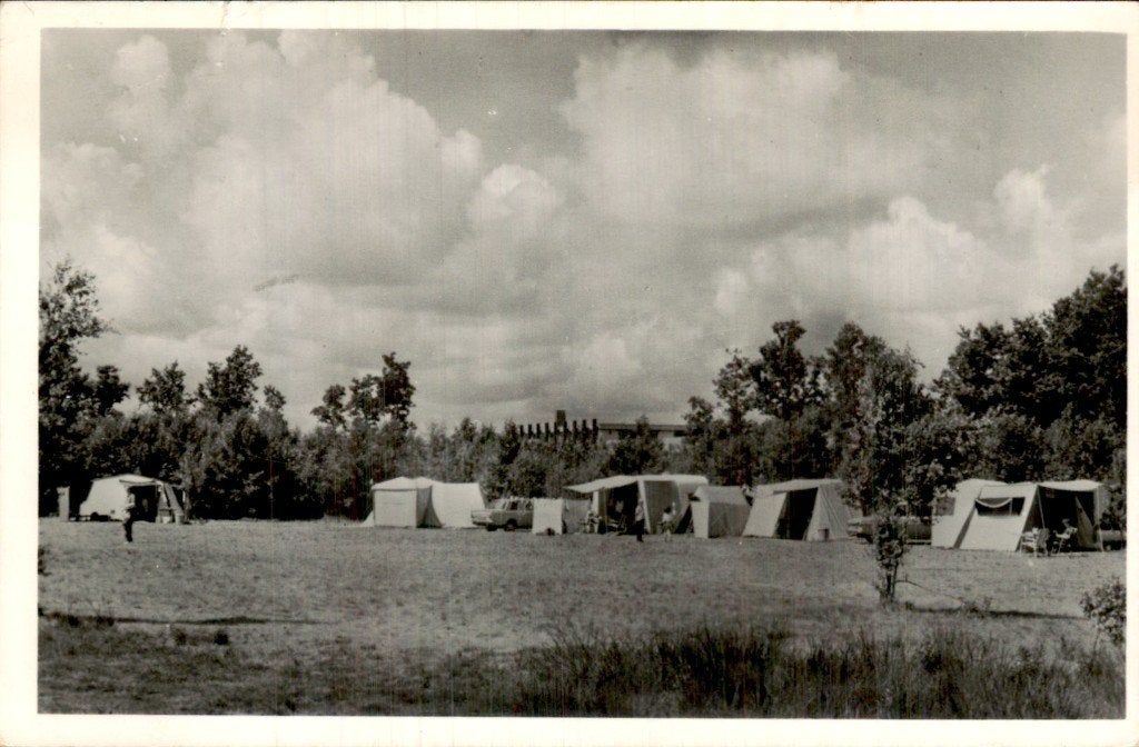 Echten - Vakantieoord Westerbergen - Kampeertenten, Ophalen of Verzenden, 1960 tot 1980, Gelopen, Drenthe