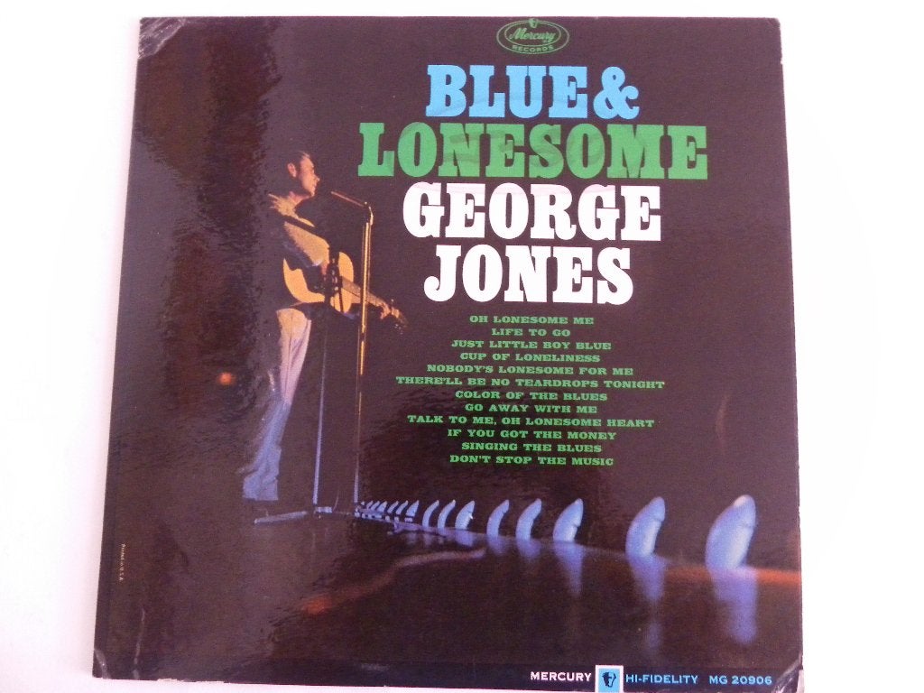 LP George Jones - Blue And Lonesome - Promo, LP, Gebruikt, Promo, Ophalen of Verzenden