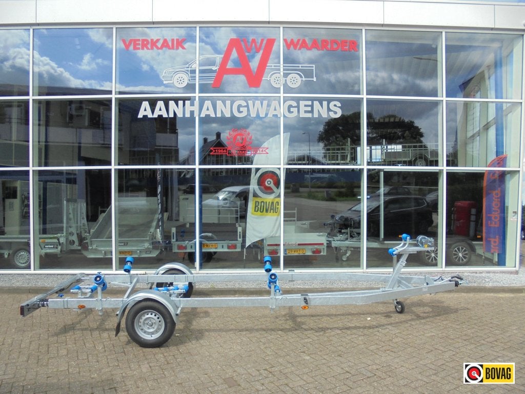 TTH 1500kg 640cm enkelas boottrailer, Watersport en Boten, Nieuw