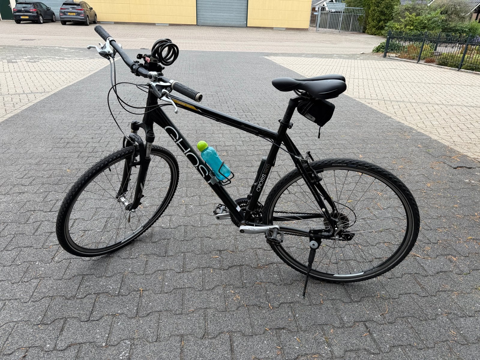 Ghost Cross Geometric Concept 1800 - 24 versnellingen, 28 inch, Gebruikt, Vering, Velgrem