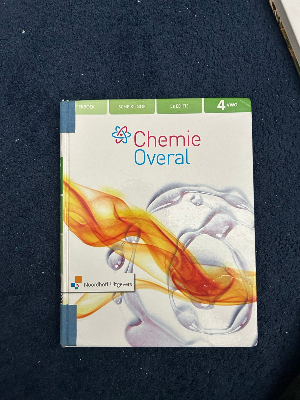 Chemie Overal 4 VWO - 5e editie (gebruikt), Ophalen of Verzenden, Gelezen, VWO, Scheikunde
