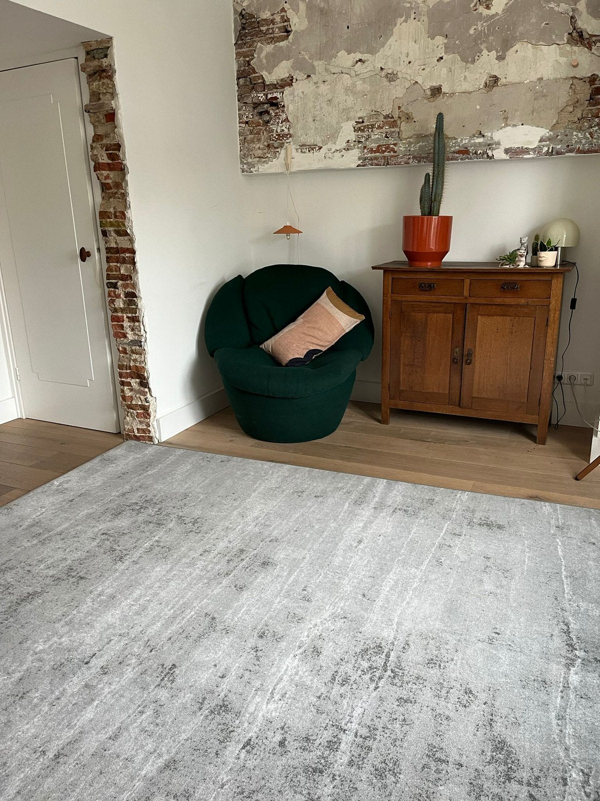 Splinternieuw Desso & Ex Nature vloerkleed 200 x 300 cm, Huis en Inrichting, Stoffering | Tapijten en Kleden, Grijs, Ophalen of Verzenden