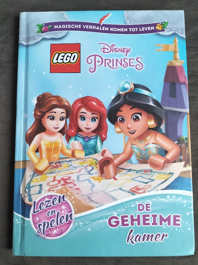 Lezen en spelen - Lego Disney Prinses - De geheime kamer, Ophalen of Verzenden, Zo goed als nieuw, Jessica Brody, Fictie algemeen