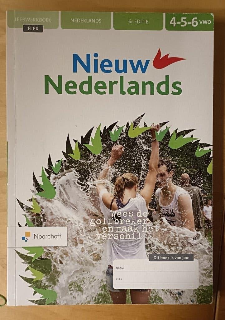 Nieuw Nederlands 456 vwo, Boeken, Schoolboeken, VWO, Verzenden, Zo goed als nieuw, Noordhoff Uitgevers