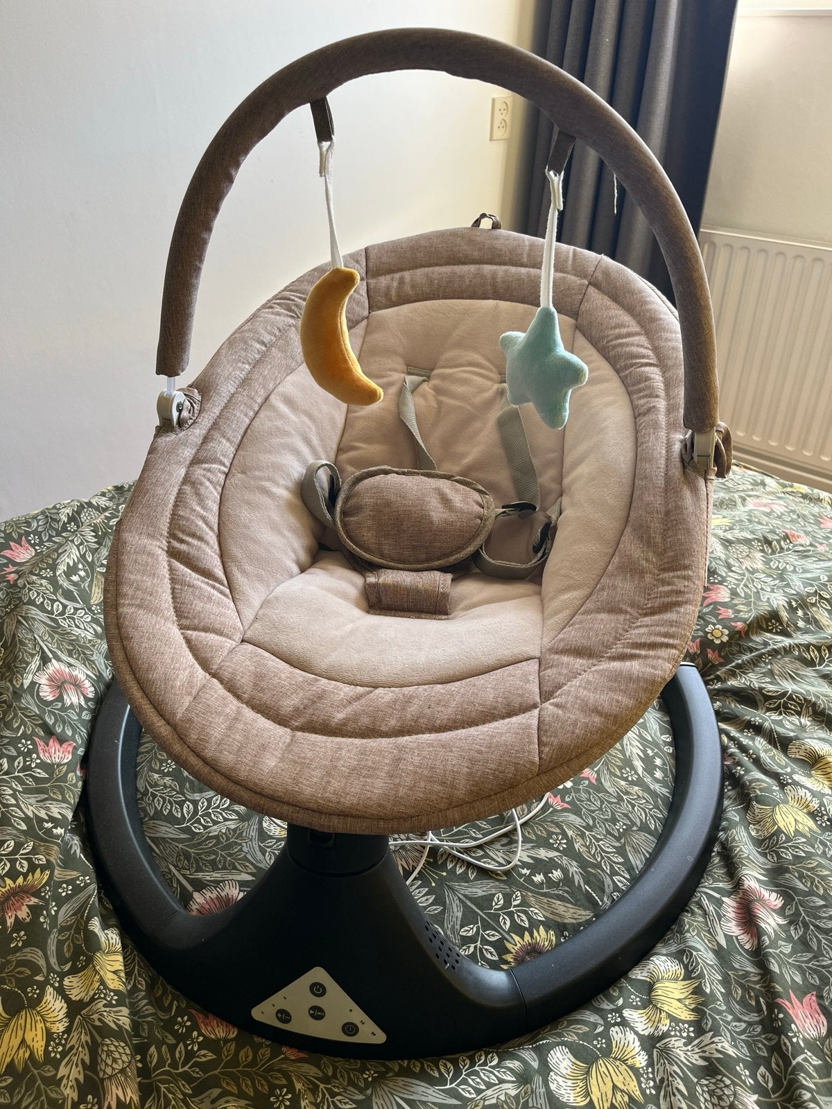 Novi Baby Swing Relax Wipstoel met Muziek en Timer, Wipstoel, Ophalen, Overige merken, Met gordel(s) of riempje(s)