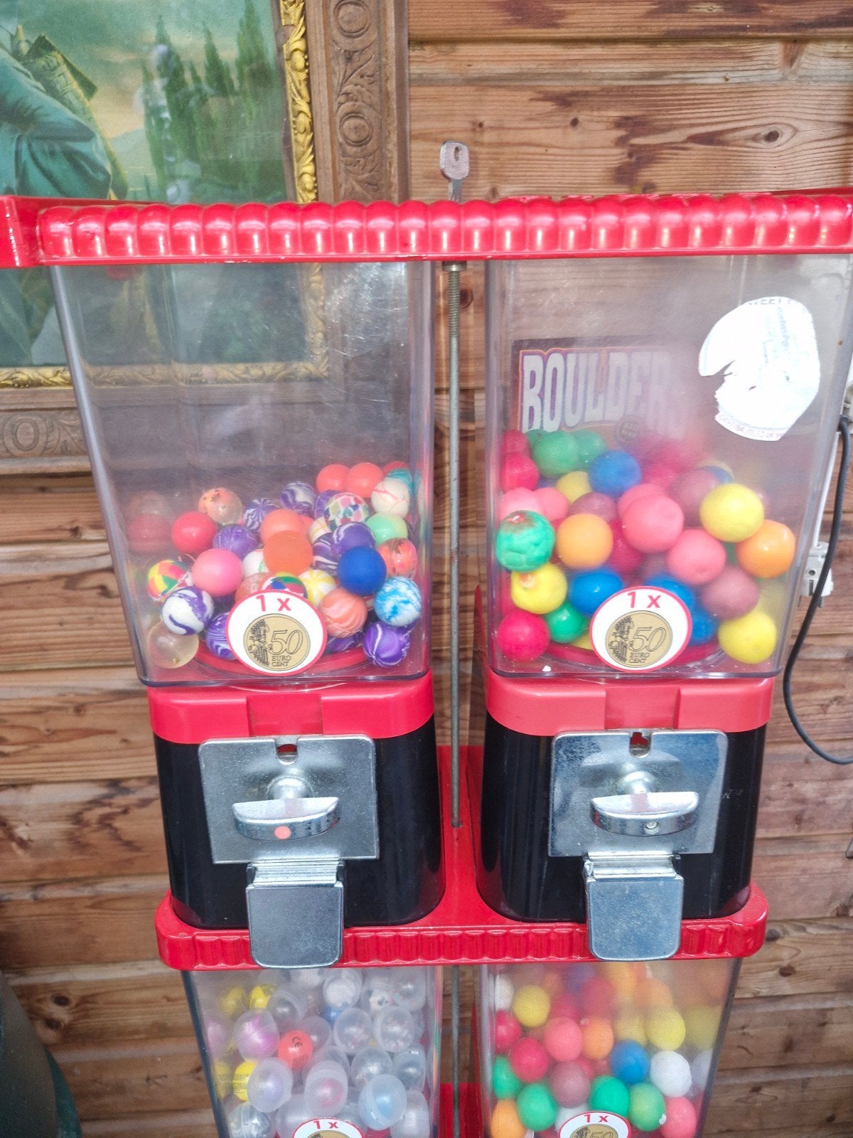 kauwgum ballenautomaten brabo enz, Ophalen