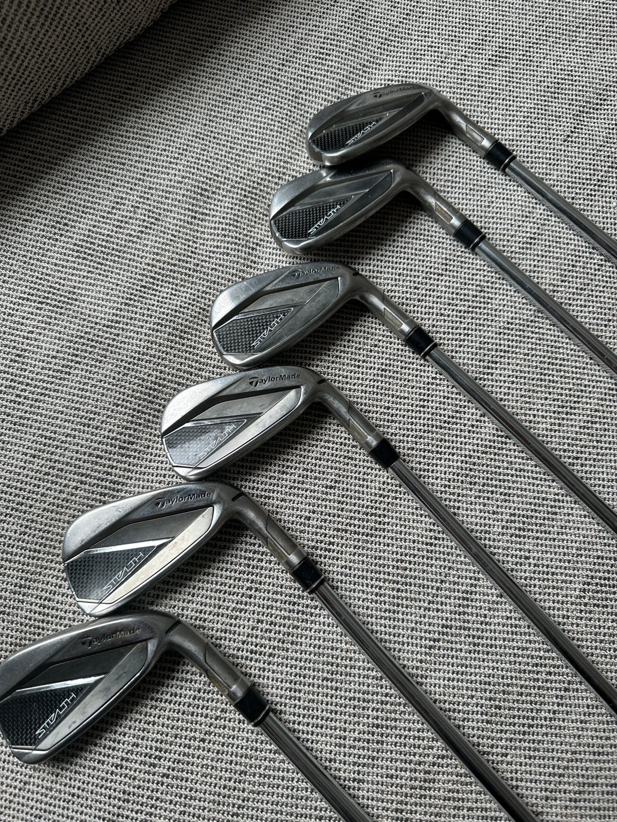 Taylor made stealth ijzerset, irons plus sandwedge, Ophalen of Verzenden, Zo goed als nieuw, Set