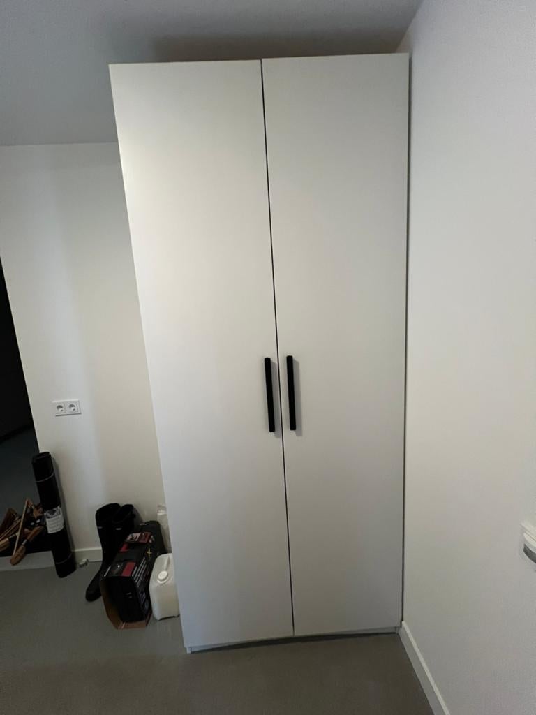 IKEA Pax kast wit 236x100x60 cm, Ophalen, 200 cm of meer, 50 tot 100 cm, Zo goed als nieuw