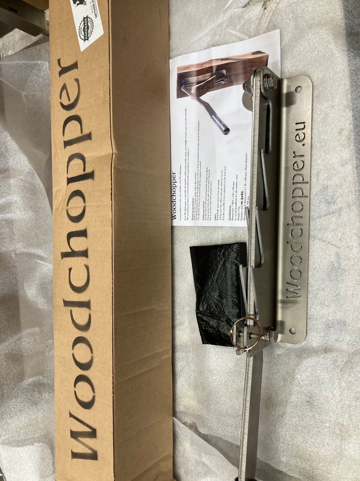 Houtklover RVS Woodchopper, Ophalen, Zo goed als nieuw, Benzine, Handmatig