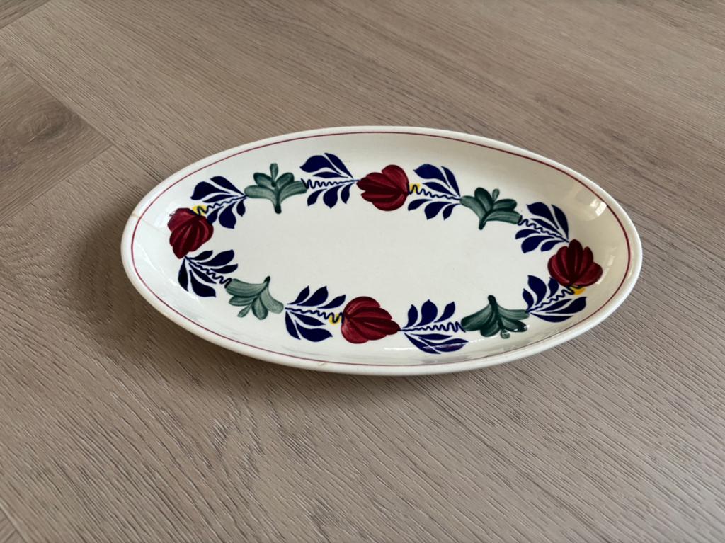 3 Boerenbont serveer schaaltjes, Ophalen of Verzenden, Zo goed als nieuw, Aardewerk, Schaal of Schalen