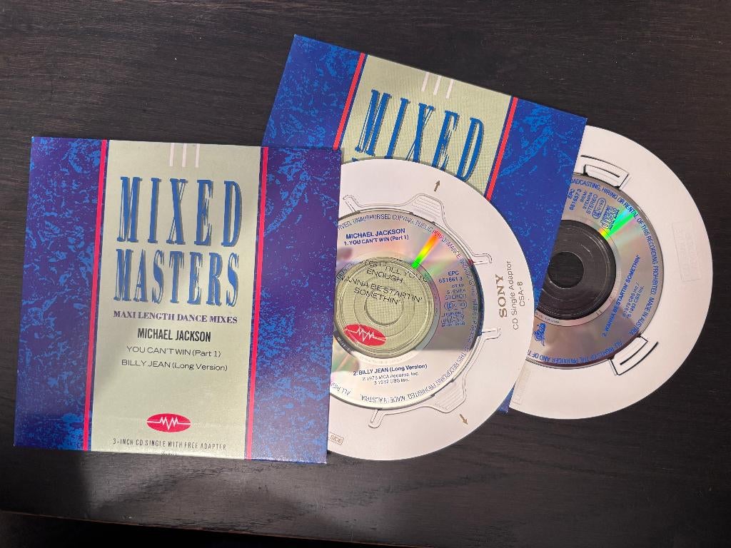 Michael Jackson CD Singles (18 stuks) vanaf 5,-, 6 singles of meer, Ophalen of Verzenden, Zo goed als nieuw, Pop