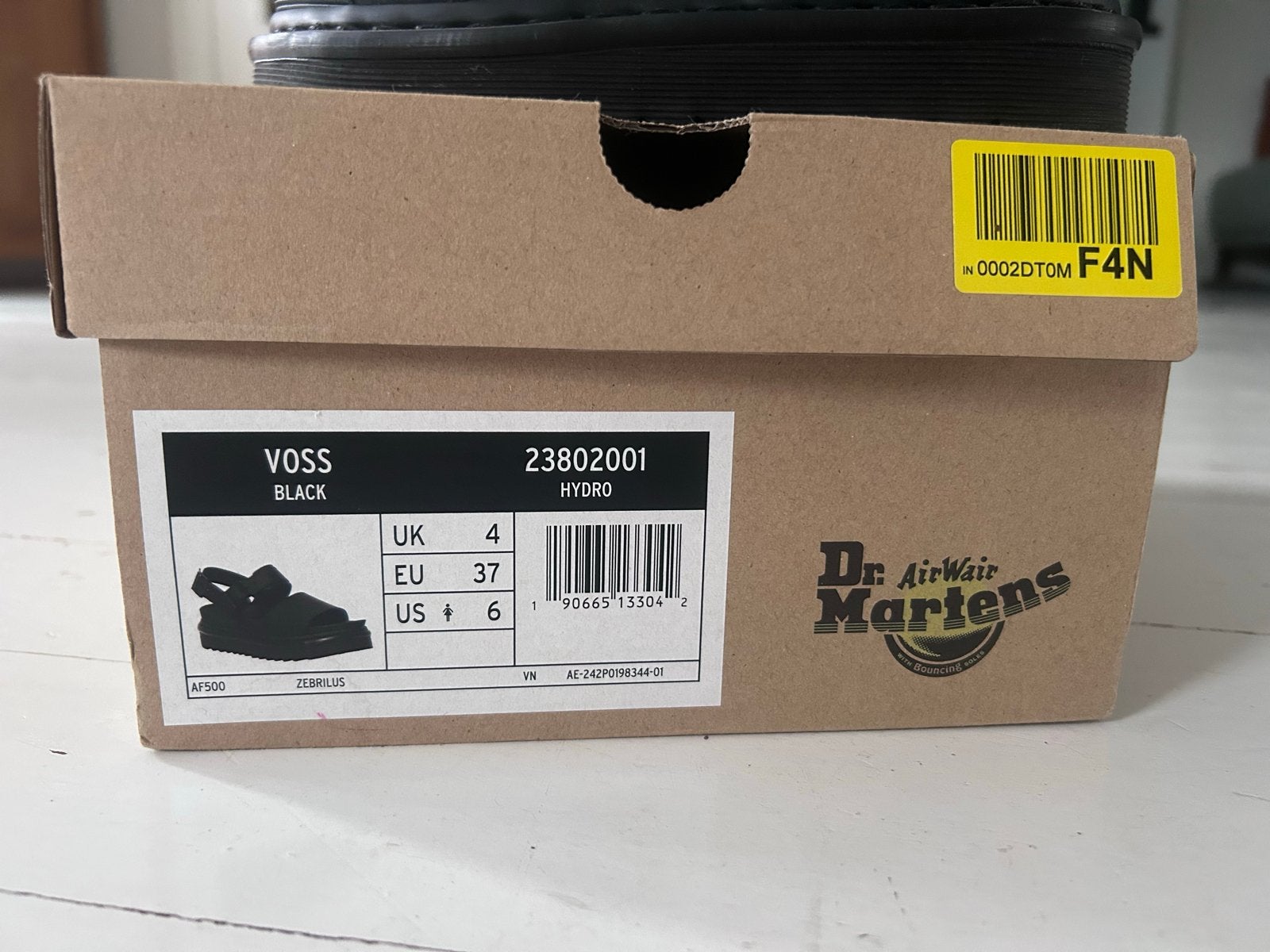 Dr. Martens Voss Hydro Sandalen - Zwart, Maat 37, Ophalen of Verzenden, Nieuw, Zwart, Sandalen of Muiltjes