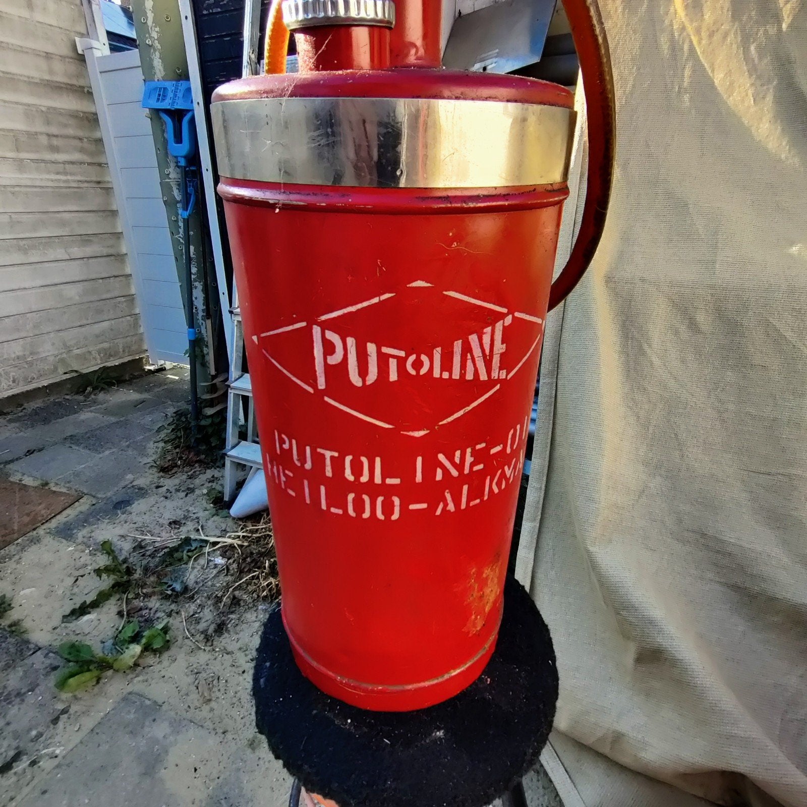 Vintage Putoline Oliepomp Bereila - Prachtige Staat, Ophalen