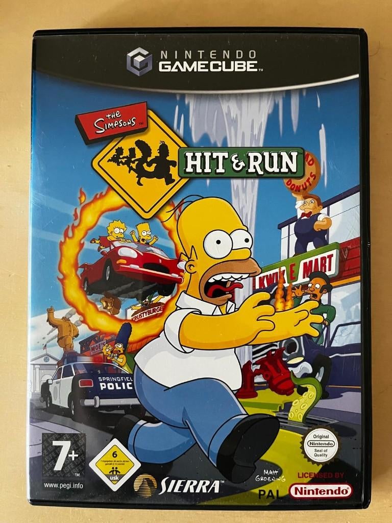 The Simpsons - Hit & Run (GameCube), Spelcomputers en Games, Avontuur en Actie, 1 speler, Ophalen of Verzenden, Zo goed als nieuw