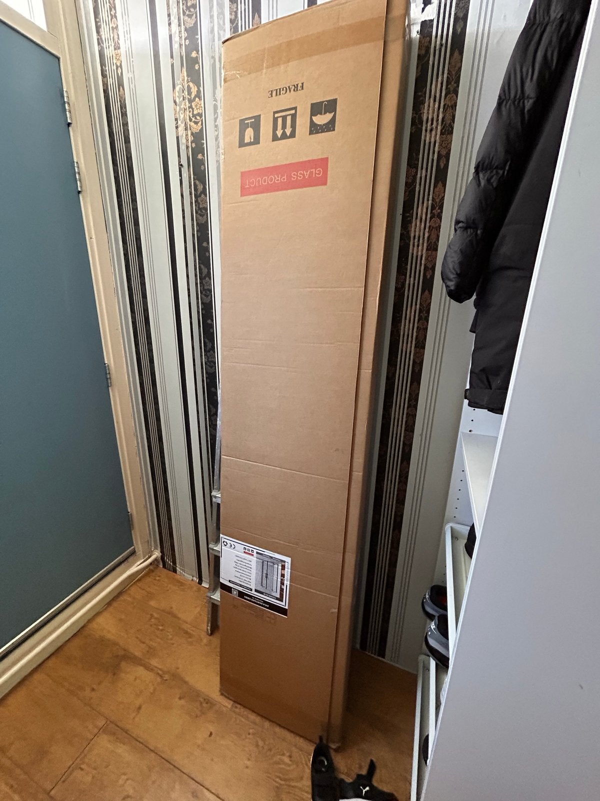 Nieuwe douchecabine, kwartrond, veiligheidsglas, 80 tot 120 cm, Overige typen, Nieuw, Veiligheidsglas