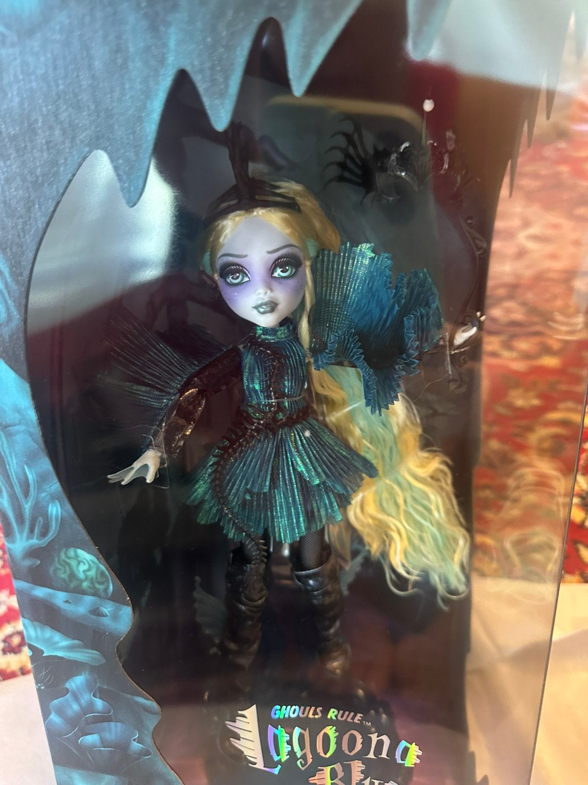 Monster High Skullector Ghouls Rule Lagoona Blue Doll, Ophalen of Verzenden, Nieuw, Pop