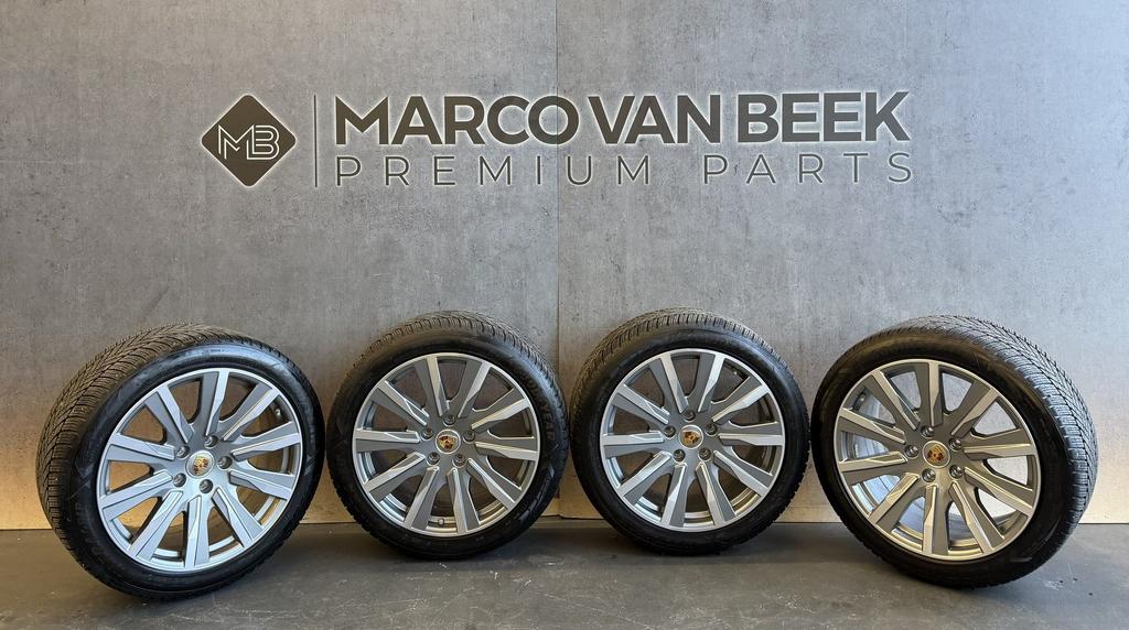 20 Inch Porsche Taycan winter wielen set, Gebruikt, -, -, Banden en Velgen