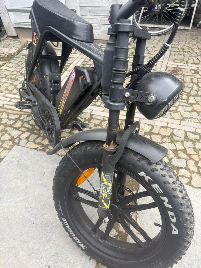 Fatbike tekoop wegens koop scooter, Gebruikt, Minder dan 47 cm, 30 tot 50 km per accu, Ophalen