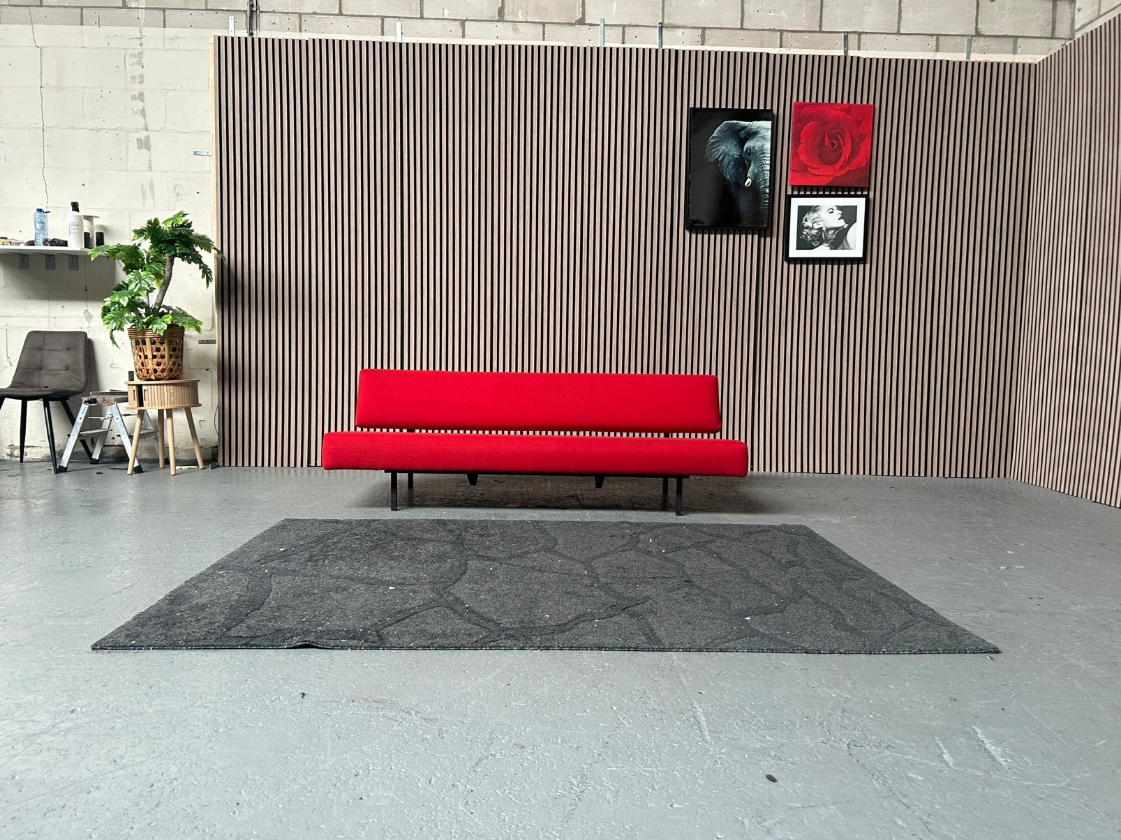 GRATIS LEVERING MARTIN VISSER SLAAP BANK 190X71 GEREINIGD, Huis en Inrichting, Martin visser slaapbank, Minder dan 75 cm, 150 tot 200 cm