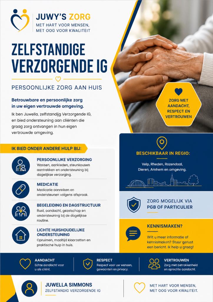 Zelfstandige Verzorgende IG – Persoonlijke zorg aan huis, Vacatures, Vacatures | Uiterlijke verzorging, Overige uren, MBO, Vanaf 5 jaar