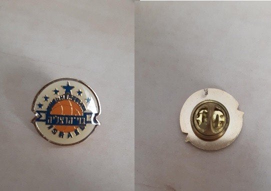 Speldjes Sport Basketbal, Ophalen of Verzenden, Gebruikt, Sport, Speldje of Pin