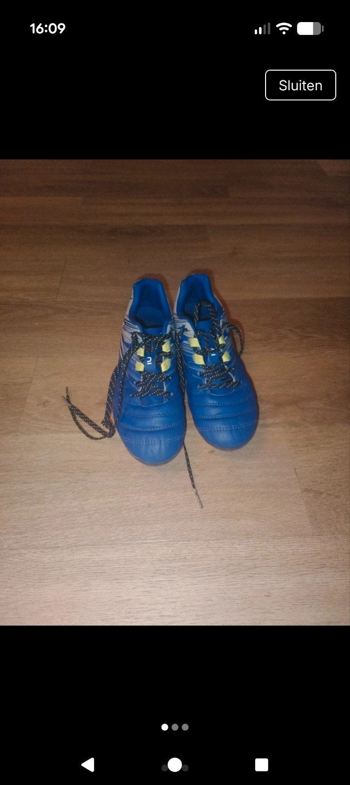 Voetbalschoenen Decathlon maat 35, Sportschoenen, Decathlon, Ophalen of Verzenden, Zo goed als nieuw