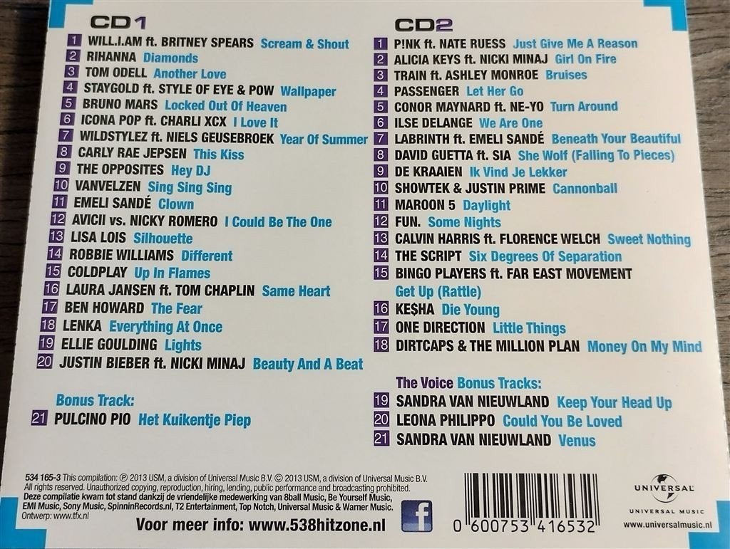 Hitzone 64 [2 CD], Ophalen of Verzenden, Zo goed als nieuw, Pop