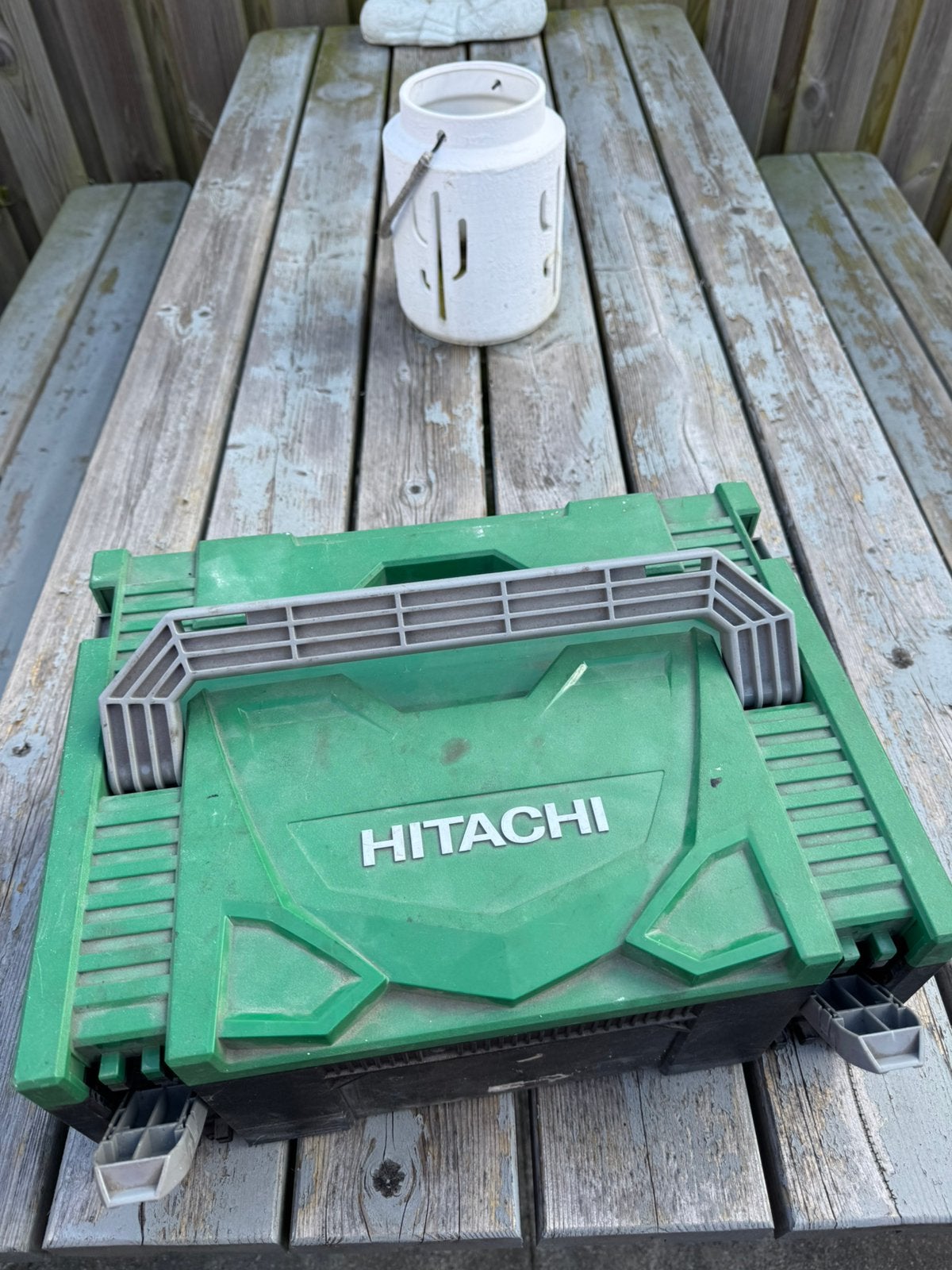Hitachi koffer leeg, Ophalen of Verzenden, Gebruikt