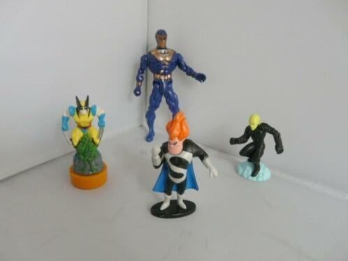 Superhelden # 4 stuks., Verzamelen, Ophalen of Verzenden, Superheld, Zo goed als nieuw, Beeldje of Figuurtje