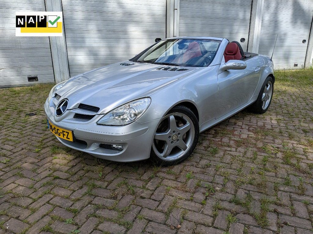 Mercedes-Benz SLK 350 3.5 V6 Roadster AUT 2006 R171, NAP, Auto's, Mercedes-Benz, Achterwielaandrijving, Cabriolet, Automatische klimaatregeling