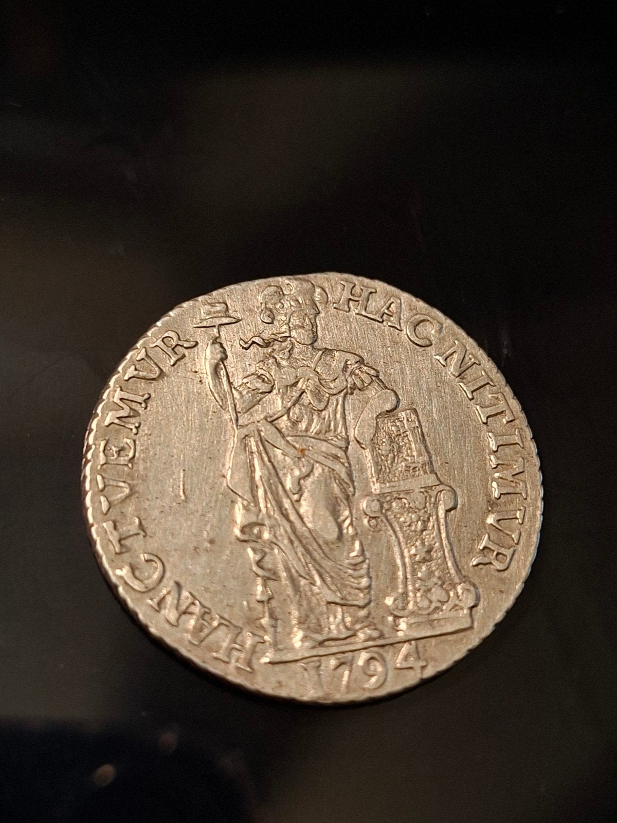 1 Gulden West Friesland Enkhuizen 1794 - Prachtig exemplaar, Ophalen of Verzenden, Vóór koninkrijk, Overige waardes, Zilver