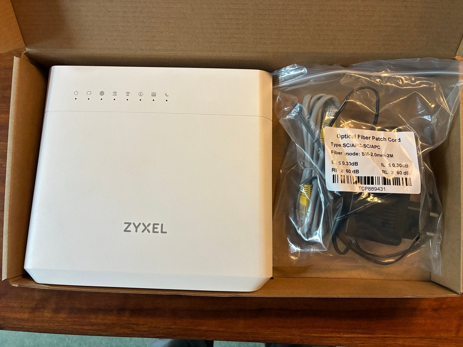Zyxel VMG8825-T50 VDSL/ADSL2+ Modem Router, Ophalen of Verzenden, Zo goed als nieuw, Zonder abonnement, Zonder simlock