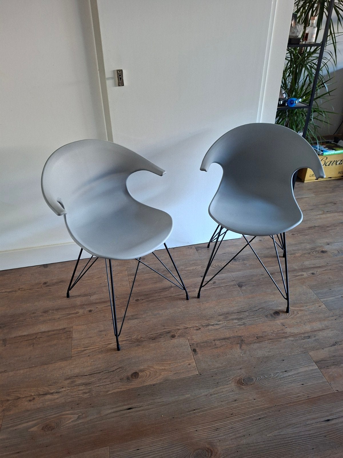 2 design stoelen, Ophalen of Verzenden