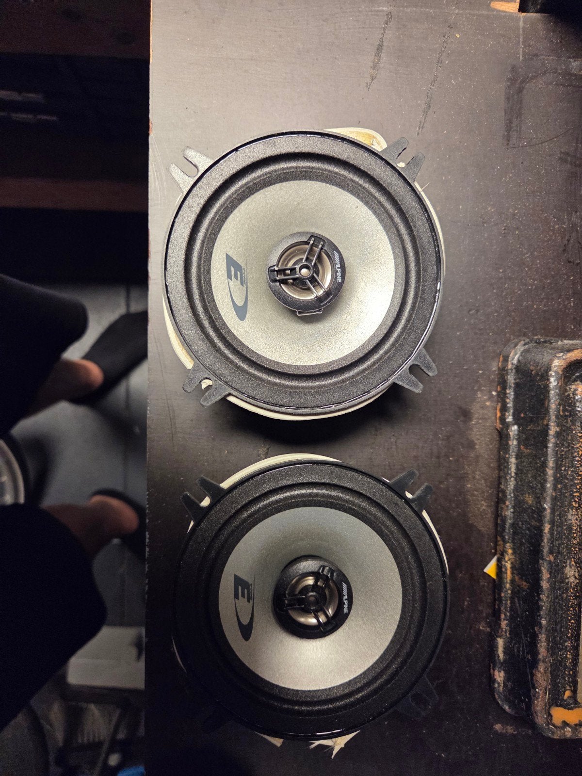 Alpine SXE-1325S 5-1/4" (13cm) 2-weg speakerset, Auto diversen, Ophalen, Gebruikt