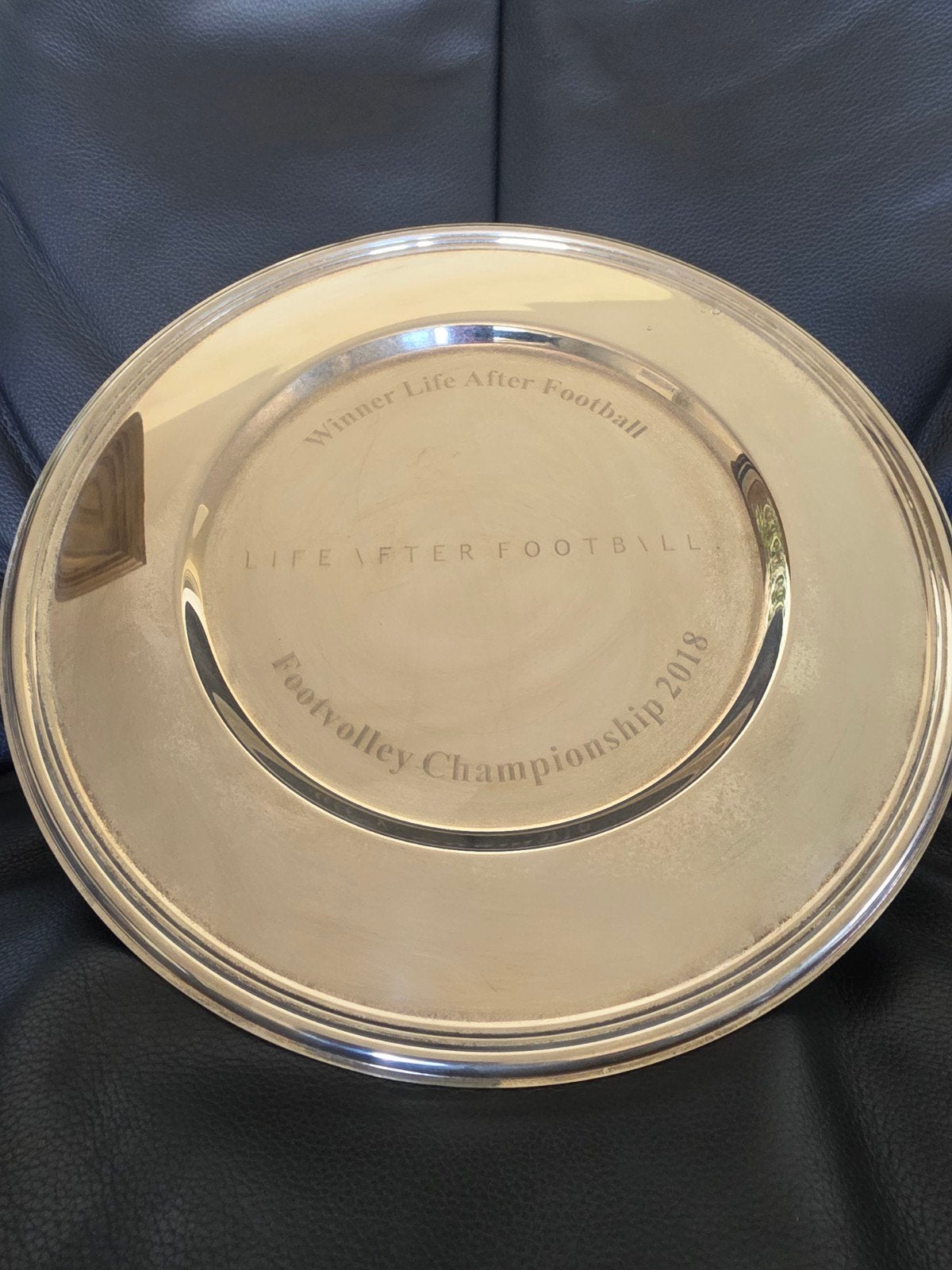 Kampioensschaal Life After Football ex Ajax,PSV,Feyenoord, Ophalen of Verzenden, Zo goed als nieuw, Overige sporten, Overige typen