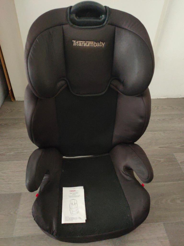 Titaniumbaby ZY15 Autostoel groep 2 en 3 met Isofix qa, Autogordel of Isofix, Gebruikt, 15 t/m 36 kg, Ophalen