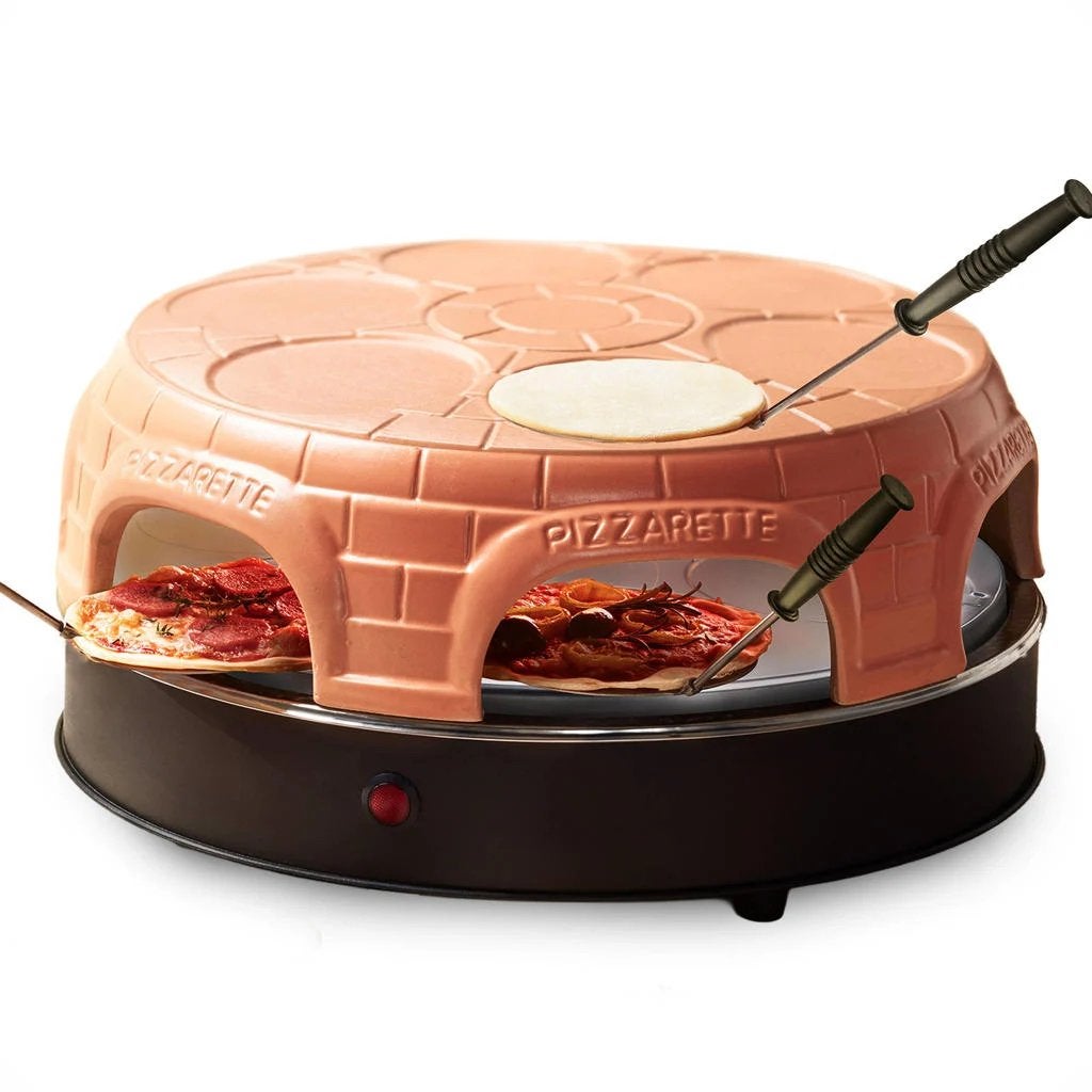 Pizzarette pizzaoven voor 6 personen, Ophalen, Gebruikt