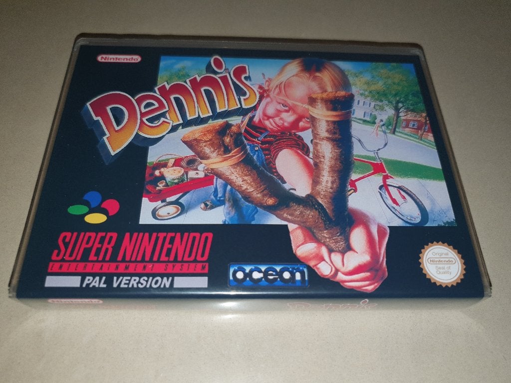 Dennis SNES Game Case, Avontuur en Actie, Verzenden, 1 speler, Zo goed als nieuw