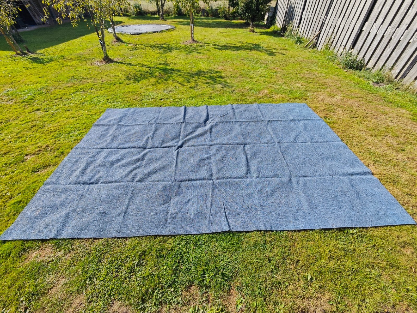Groot tentkleed 250 x 390 cm, Caravans en Kamperen, Caravan accessoires, Ophalen of Verzenden, Gebruikt
