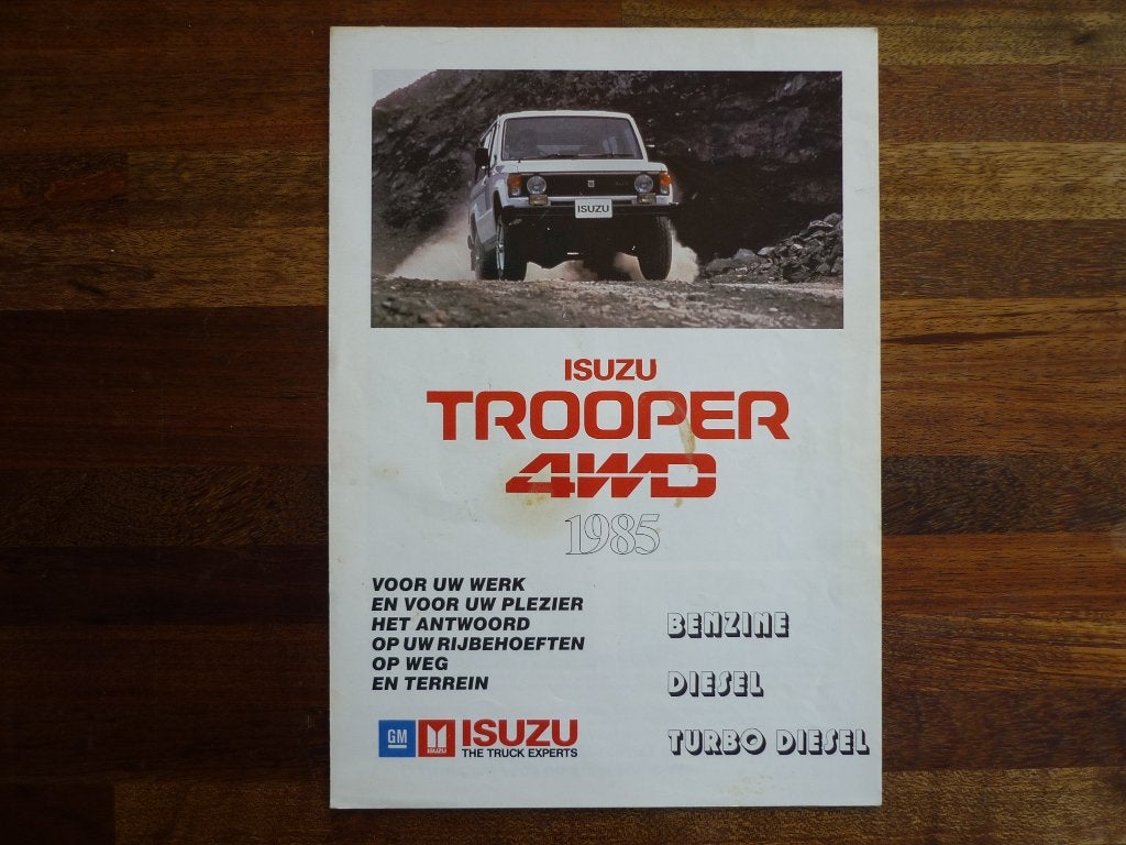 Isuzu Trooper 4WD (1985), Ophalen of Verzenden, Zo goed als nieuw, Overige merken
