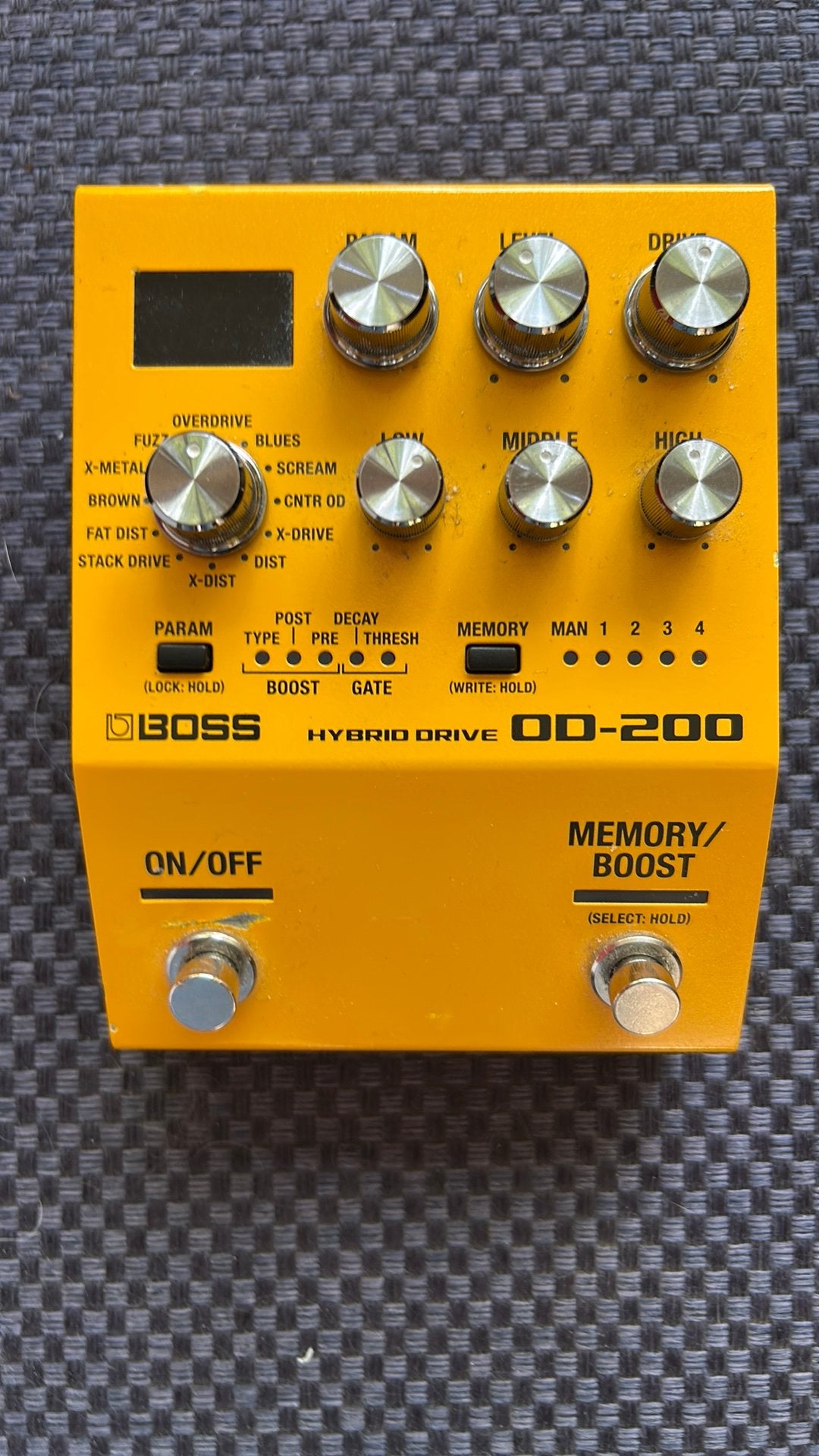 Boss - OD-200 Hybrio Drive (OD1, BD1, DS1, HM1 etc), Muziek en Instrumenten, Effecten, Ophalen of Verzenden, Zo goed als nieuw
