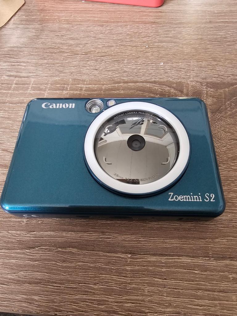 Canon Zoemini S2 Instant Camera Printer - Blauw, Ophalen, Canon, Geen optische zoom