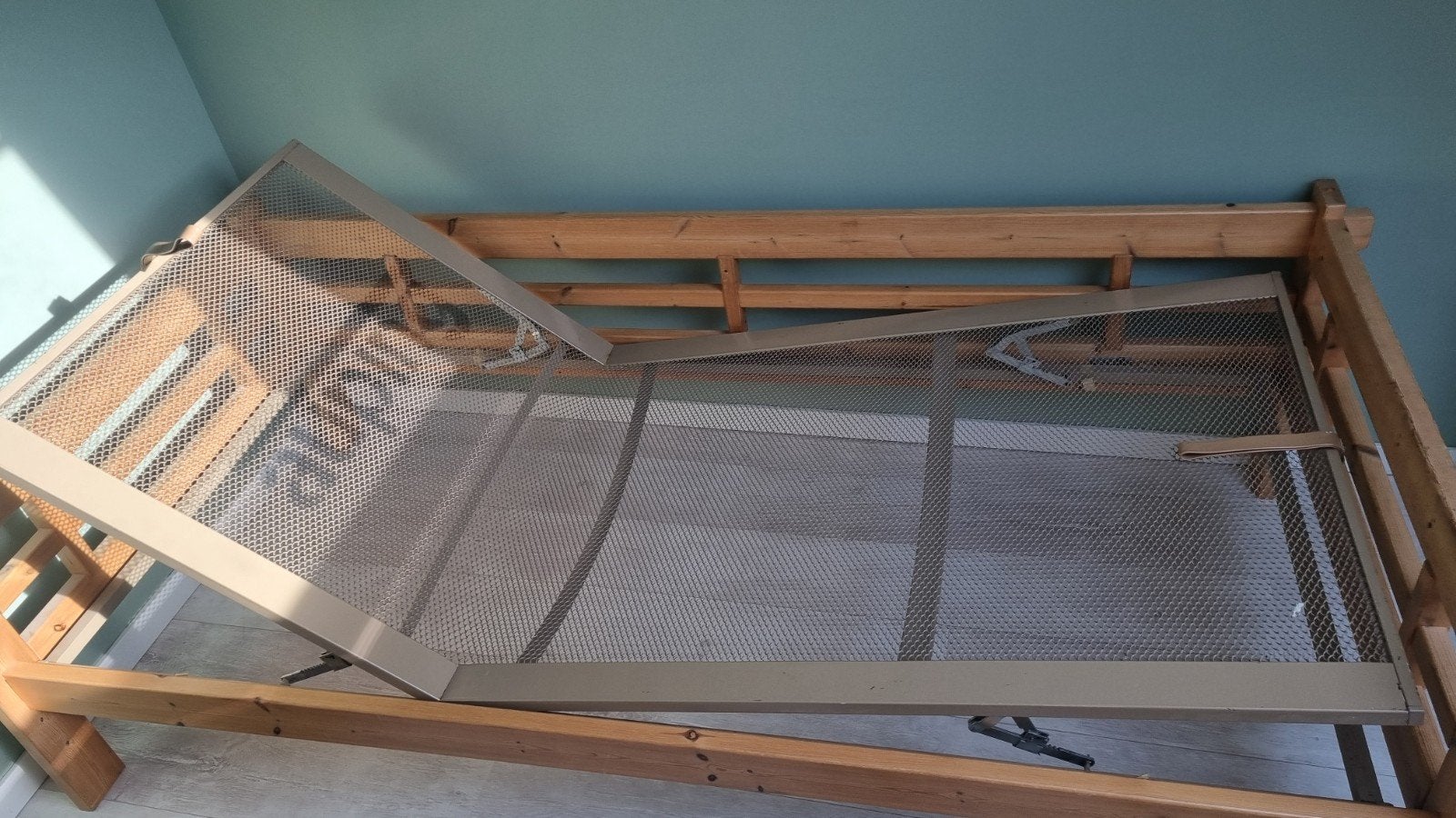 Auping bedspiraal 90200, verstelbaar, Huis en Inrichting, Ophalen, 90 cm, Eenpersoons, 200 cm