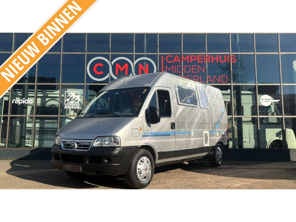 Adria Twin 560 Vastbed,Airco, Caravans en Kamperen, Ringverwarming, Fiat, Luifel, Bedrijf
