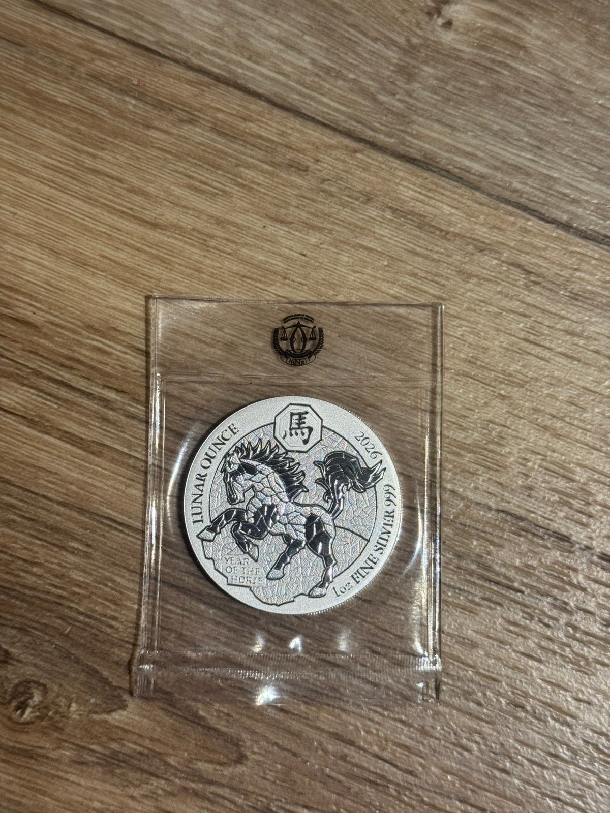 Rwanda Lunar paard 2026 | 1 oz | Zilver, Ophalen of Verzenden, Zilver