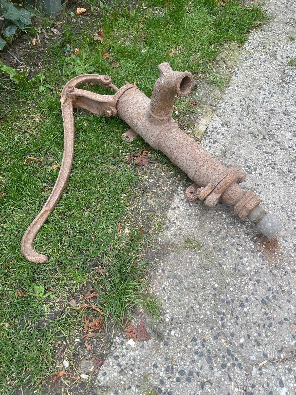 Ouderwetse hand waterpomp, Tuin en Terras, Ophalen, Gebruikt, Handmatig, Overige typen