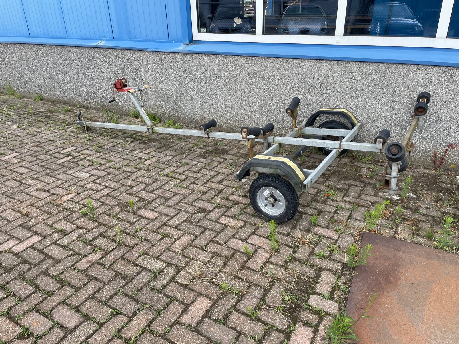 Boottrailer/helling trailer