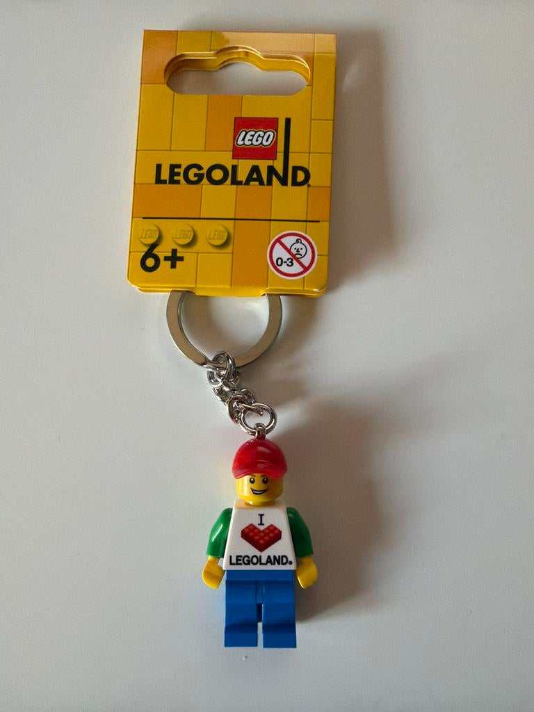 LEGO Legoland sleutelhanger, Lego, Denemarken, Accessoire, Nieuw