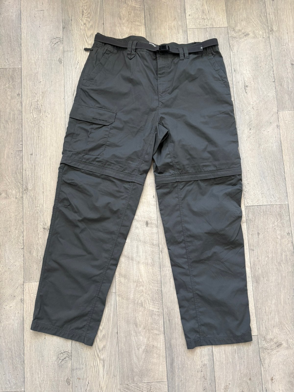 Columbia Omni Shield afrits broek Wandelen Hike Outdoor XL, Blauw, Maat 46/48 (XL) of groter, Ophalen of Verzenden, Zo goed als nieuw